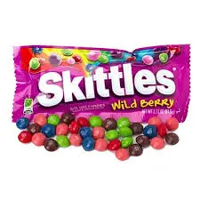 DULCE SKITTLES FRUTAS  SILVESTRES 61.5 GRS