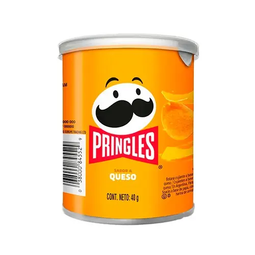 PAPAS PRINGLES SABOR A QUESO 40GR