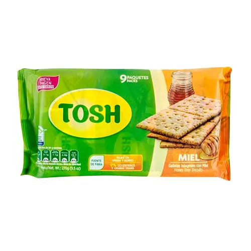GALLETA TOSH MIEL 30 GRS