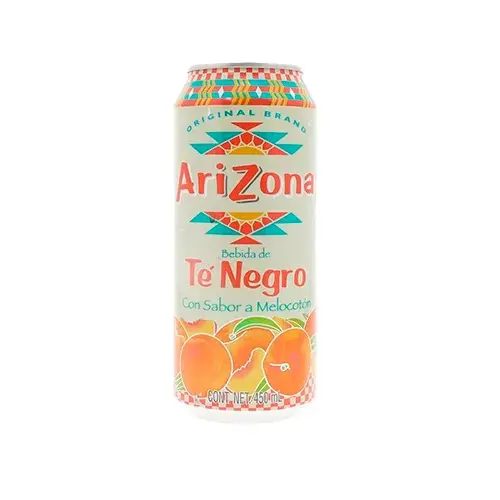 ARIZONA TÉ NEGRO MELOCOTON 450 ML