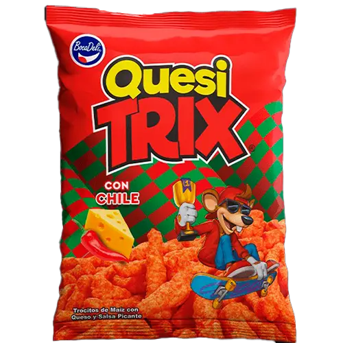 GOLOSINA BOCADELI QUESITRIX CHILE 33GR x docena
