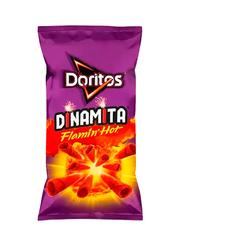 GOLOSINA DORITO DINAMITA FLAMIN HOT 160GRMS