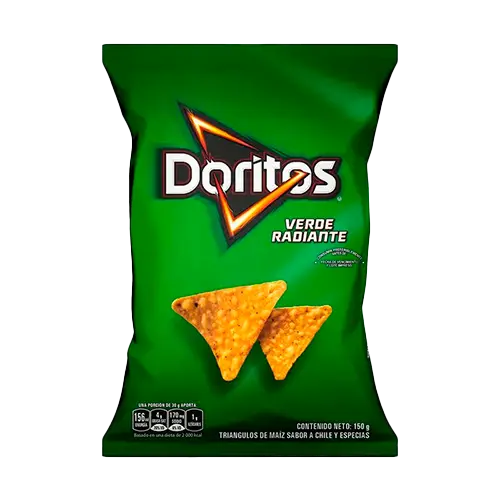 GOLOSINA DORITOS VERDE RADIANTE 48