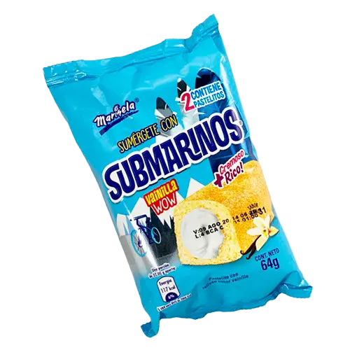 PANITO BIMBO MARINELA SUBMARINO VAINILLA 64 GR