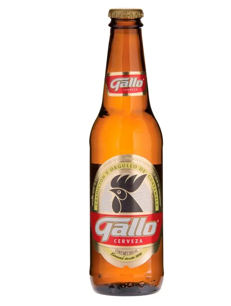 CERVEZA GALLO 350 ML ABRE FACIL