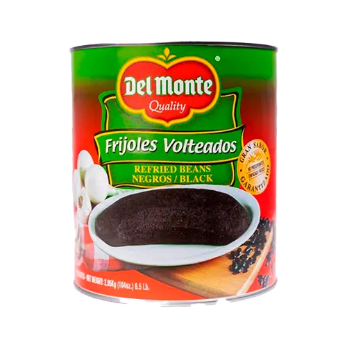 LATA DE FRIJOL DEL MONTE NEGRO VOLTEADO  5.50 ONZ