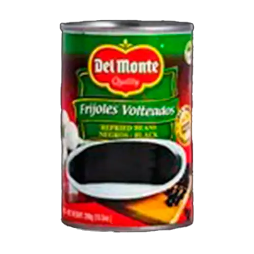 LATA DE FRIJOL DEL MONTE VOLTEADO NEGRO 10.5 ONZ