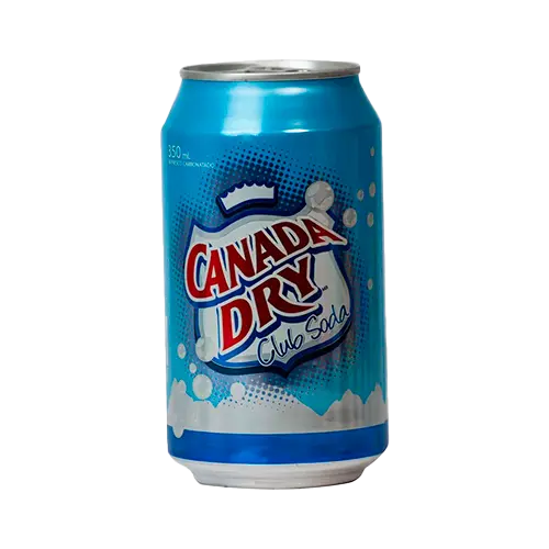 CANADA DRY CLUB SODA LATA 350 ML