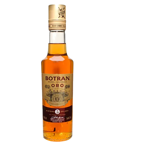 RON BOTRAN AÑEJO 5 ORO  375 ML