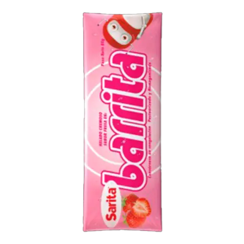 HELADO SARITA BARRITA FRESA 80 GR