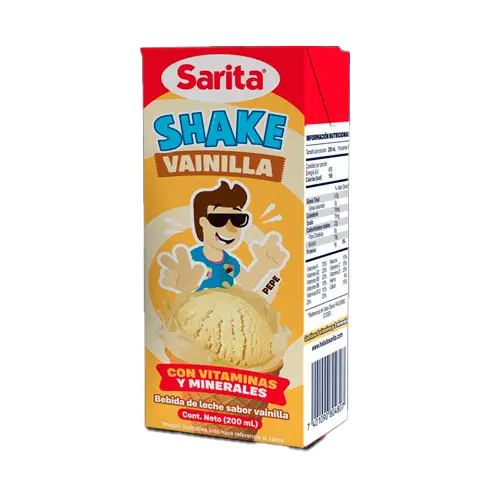 BEBIDA SARITA SHAKE VAINILLA 200 ML