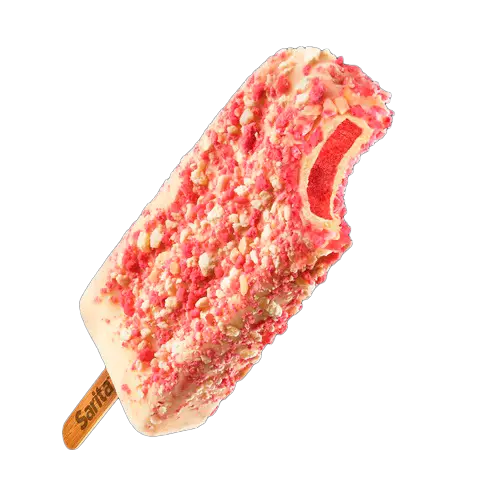 HELADO SARITA PALETA CINTA POP FRESA 75 GR
