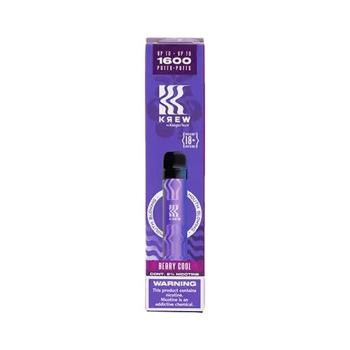 KREW VAPE BERRY COOL 1600 PUFFS