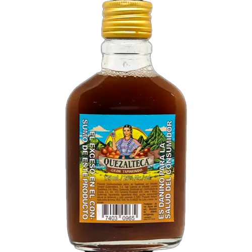 AGUARDIENTE QUETZALTECA TAMARINDO 1/8