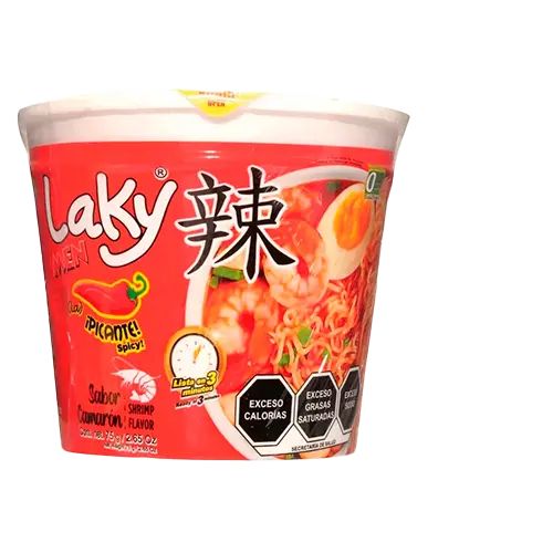 SOPA LAKY MEN INSTANTANEA CAMARON PICANTE 75GRMS