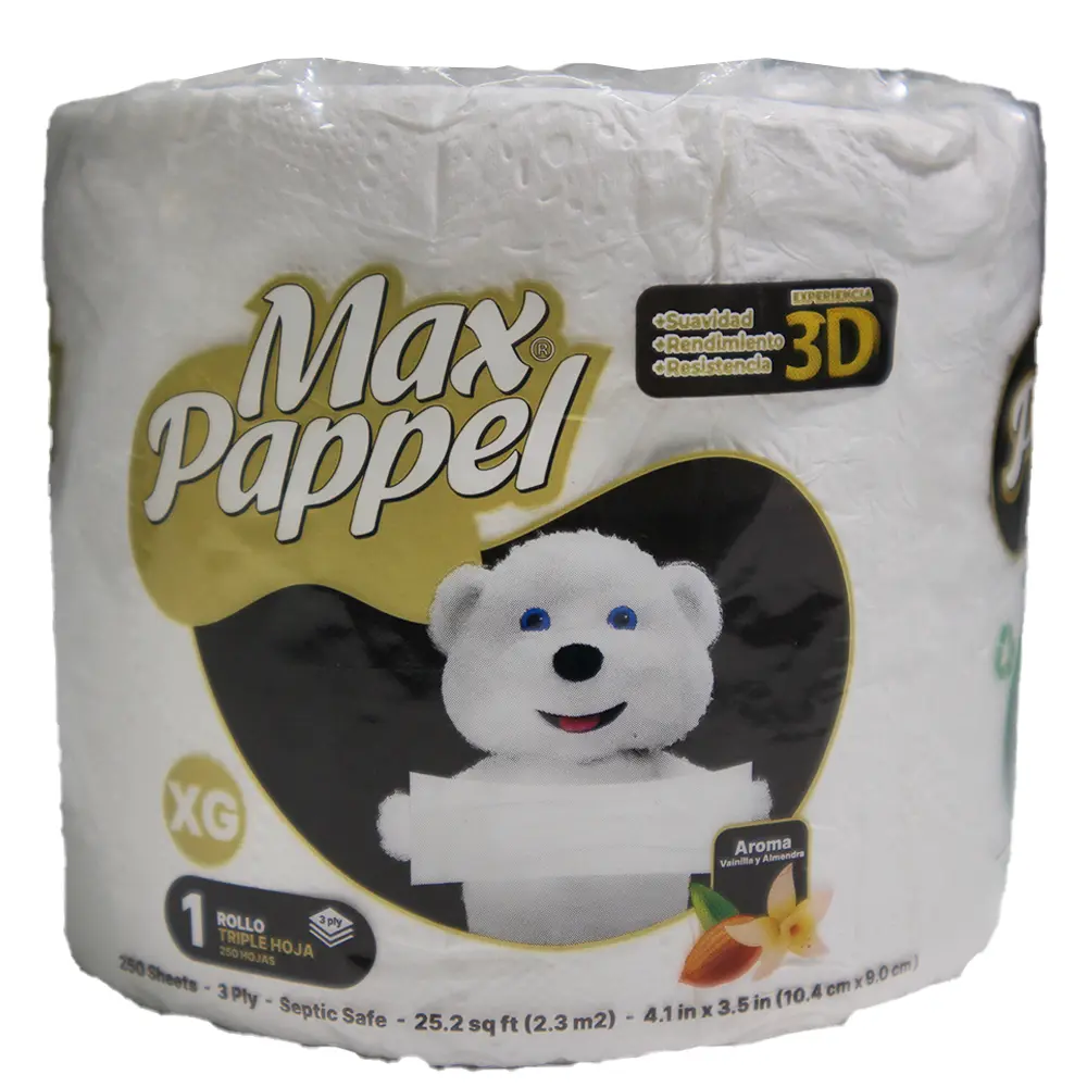 MAX PAPEL XG TRIPLE HOJA ROLLO