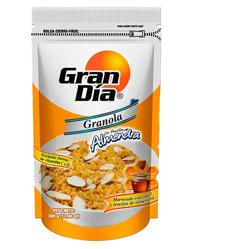 GRANOLA GRAN DIA ALMENDRAAS 380 GRS