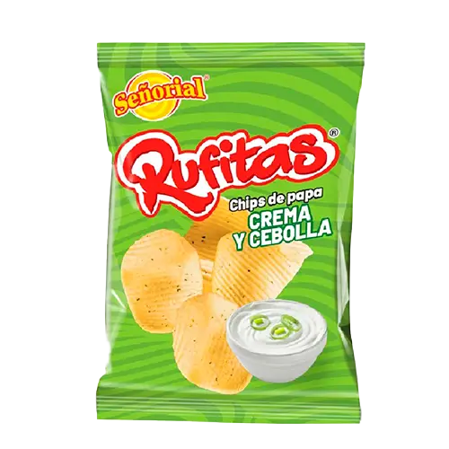GOLOSINA SEÑORIAL RUFITAS CREMA DE CEBOLLA 80 GR