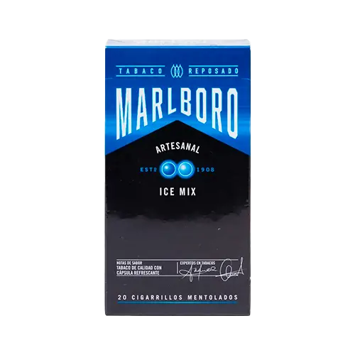 CAJETILLA CIGARROS MARLBORO ICE MIX 20 UNIDADES