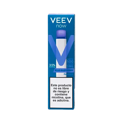 VAPORIZADOR VEEV 500 PUFFS BLUE RASPBERRY