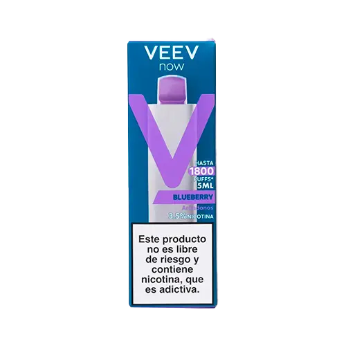 VAPORIZADOR VEEV 1800 PUFFS BLUE RASPBERRY
