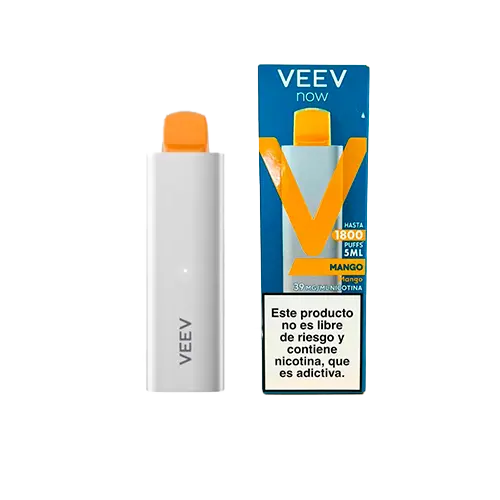VAPORIZADOR VEEV 1800 PUFFS MANGO