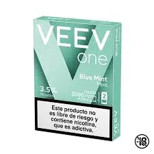 REPUESTO VAPORIZADOR VEEV 2000 PUFFS BLUE MINT
