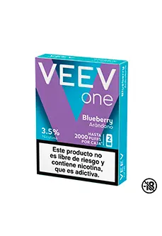REPUESTO VAPORIZADOR VEEV 2000 PUFFS STRAWBERRY