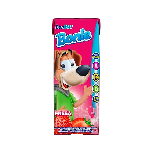 BONIE BEBIDA LACTEA FRESA 200 ML
