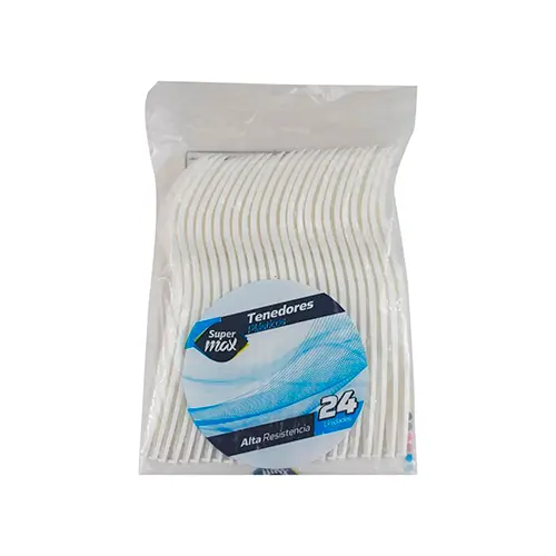 TENEDOR DESECHABLE 25 UNIDADES