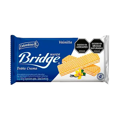 GALLETA BRIDGE VAINILLA 30G