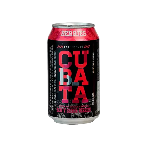 RON CUBATA BERRIES 350 ML