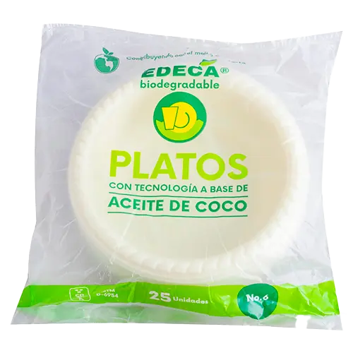 PLATO SOPERO NO. 6 25 UNIDADES