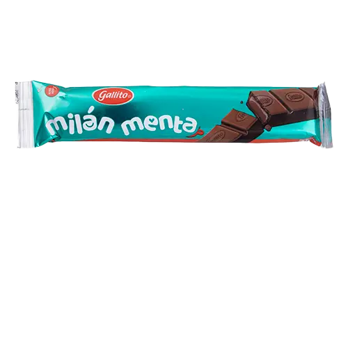 CHOCOLATE TABLETA RELLENA MILAN MENTA 35 GRS