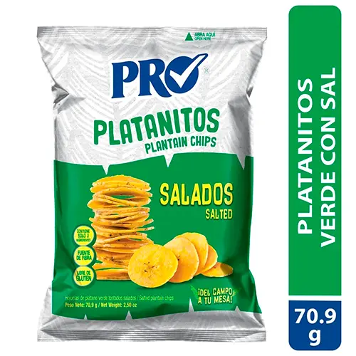 PLATANINAS PRO SALADAS 70 GR