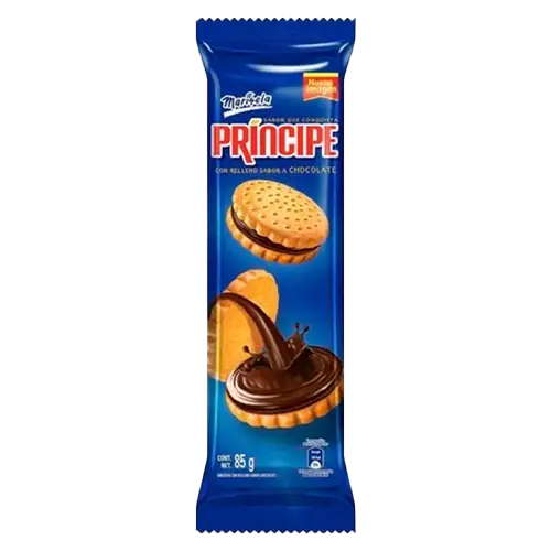 GALLETA BIMBO MARINELA PRINCIPE VAINILLA CHOCOLATE 106GR