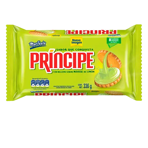 GALLETA BIMBO MARINELA PRINCIPE MARINELA LIMON 85 GR