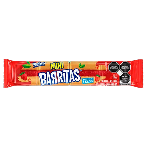 GALLETA BIMBO MARINELA BARRITA FRESA MARINELA 104 GR