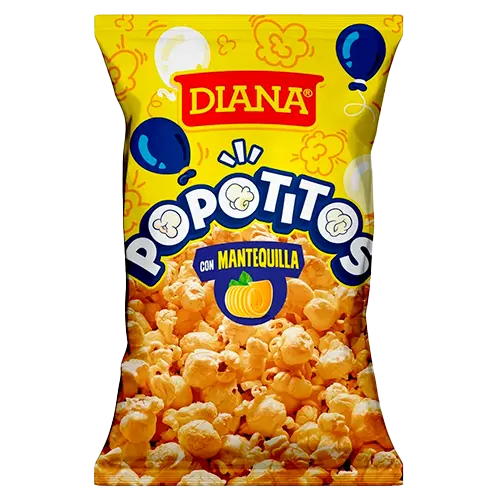 GOLOSINA DIANA POPOTITOS MANTEQUILLA 110 GR