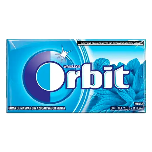 DULCES ORBIT MENTA 2,5G