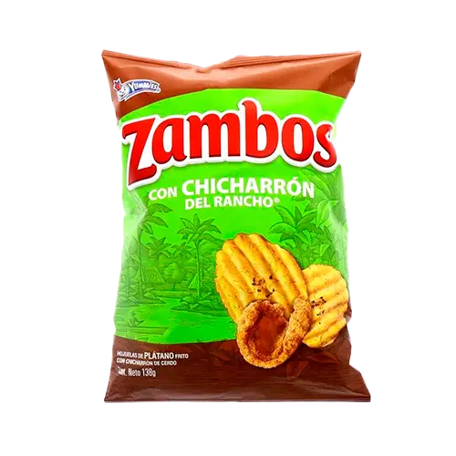 GOLOSINA YUMMIES ZAMBOS CHICHARRON FAMILIAR 138 GRS