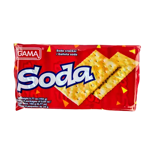 GALLETA GAMA SODA 8PACK (24G)