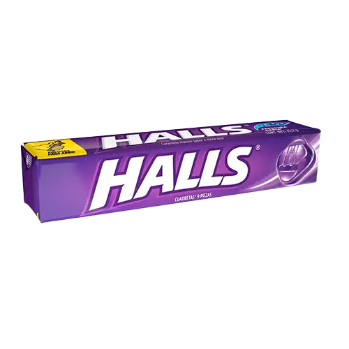DULCE HALLS MORA AZUL BARRA 25.2 GRS