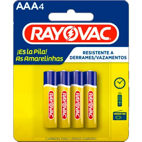 BATERIA RAYOVAC AAA