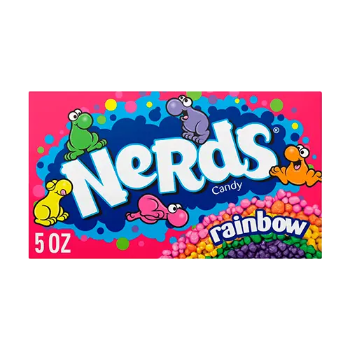DULCES NERDS RAINBOW BOX 1.65 ONZ