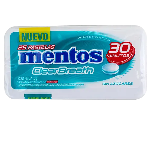 DULCE MENTO CLEAR BREATH WINTER GREEN 17.5 GRS