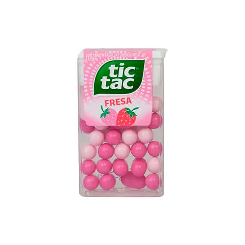 DULCE TIC TAC FRESA 14.5 GRS