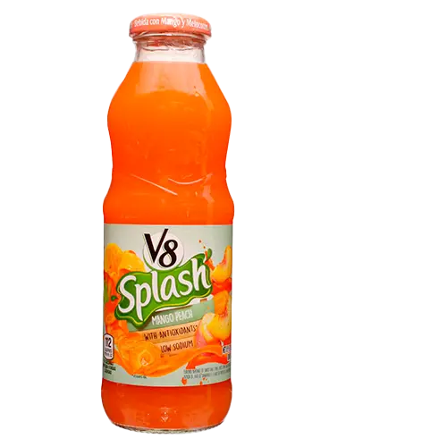 JUGO V8 MANGO MELOCOTON  473 ML