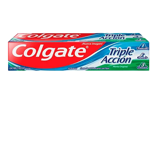 COLGATE TRIPLE ACCION  MENTA ORIGINAL 75 ML