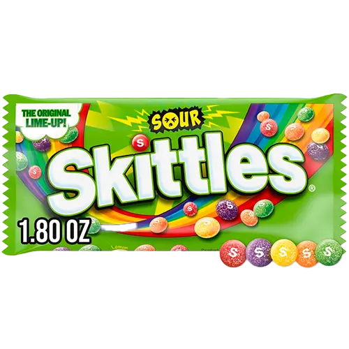 [022000018489] DULCE SKITTLES FRUTAS  SILVESTRES 61.5 GRS